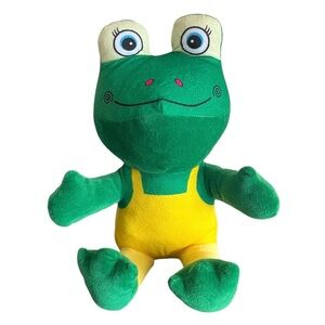 A&A Global Industries Frog Sitting Plush 11.5 Inch 2021 RARE